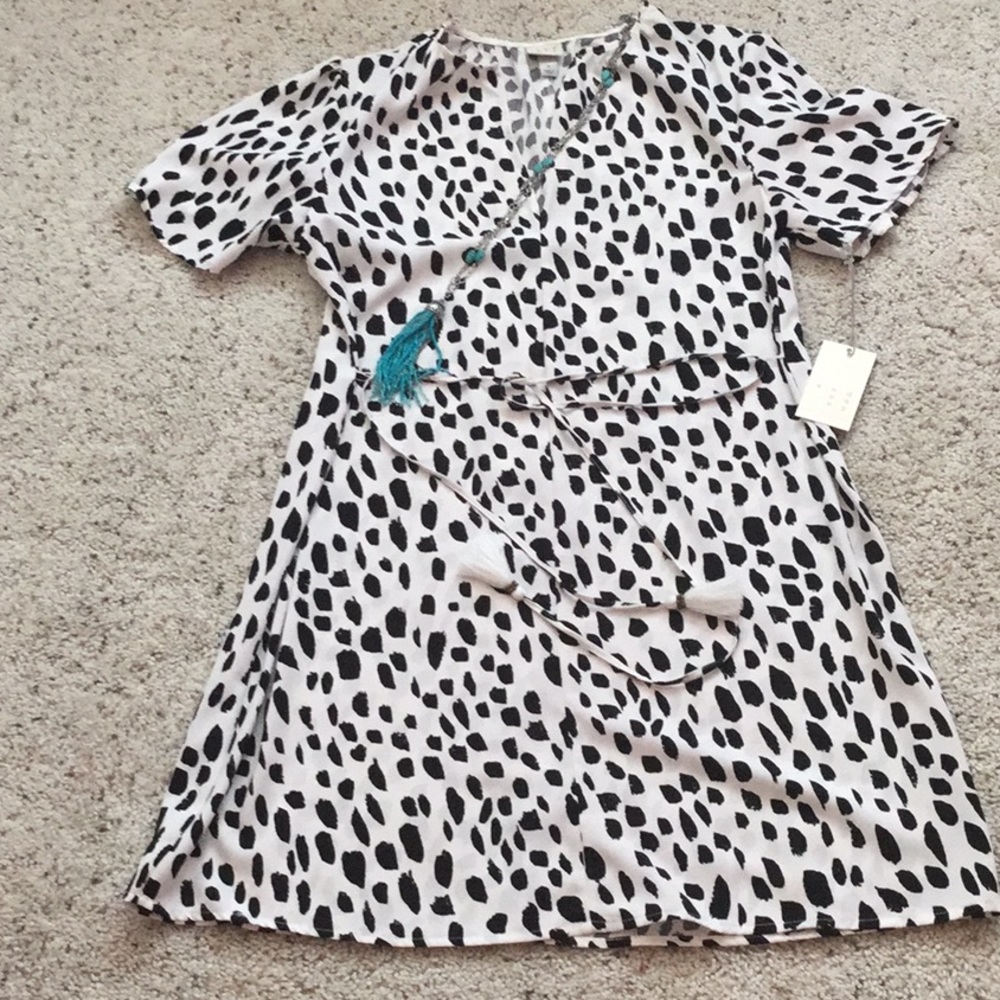NWT Black and White Dress